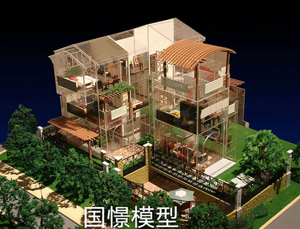 高台县建筑模型