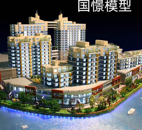 高台县建筑模型